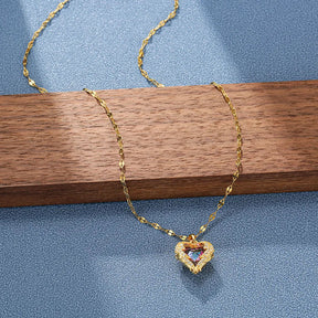Collier Cœur Délicat Or 18K
