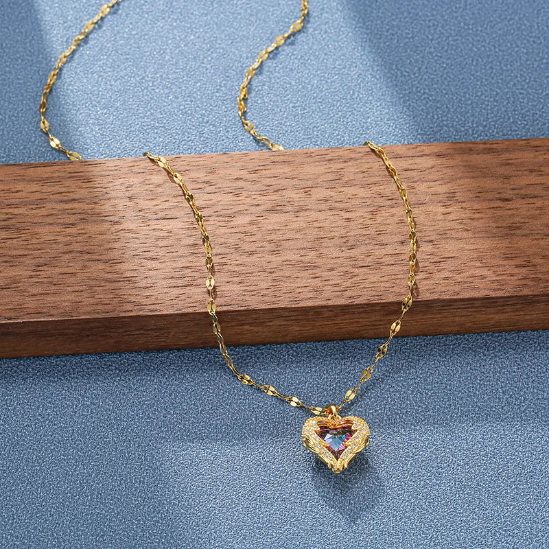 Collier Cœur Délicat Or 18K