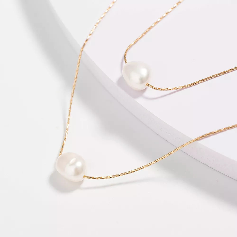 Collier Perles Célestes