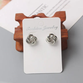 Boucles d’Oreilles Infini en Or 18K