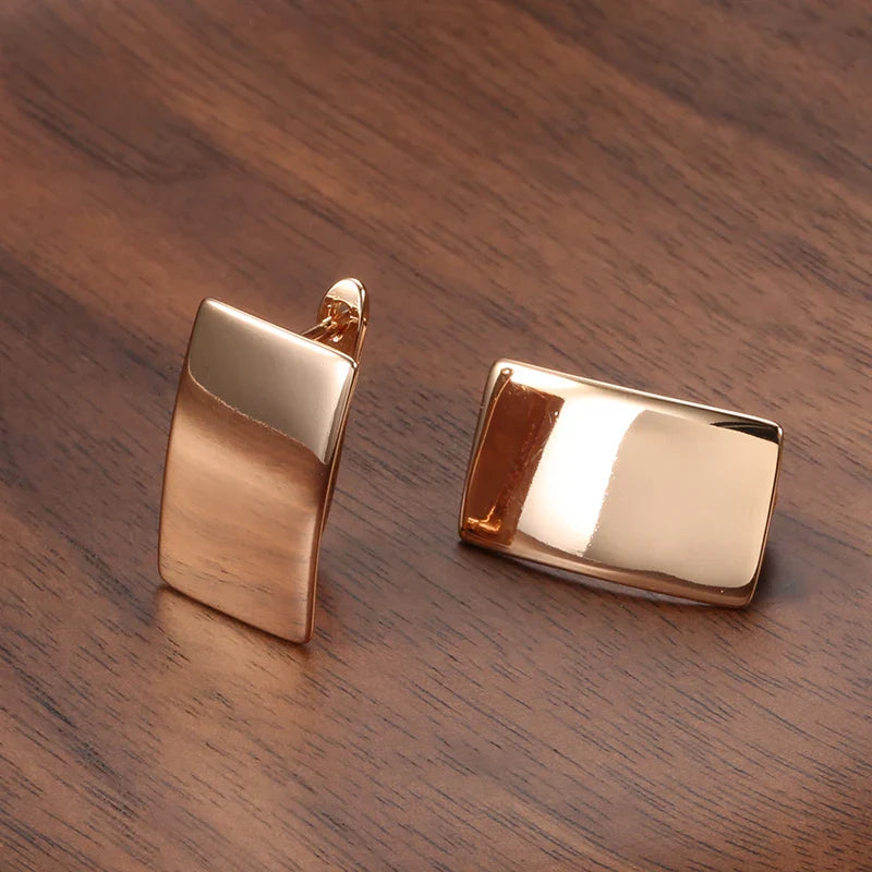 Boucles d’Oreilles Rose Scintillante