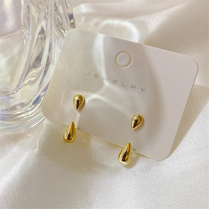 Boucles d’Oreilles Goutte d’Eau Délicate