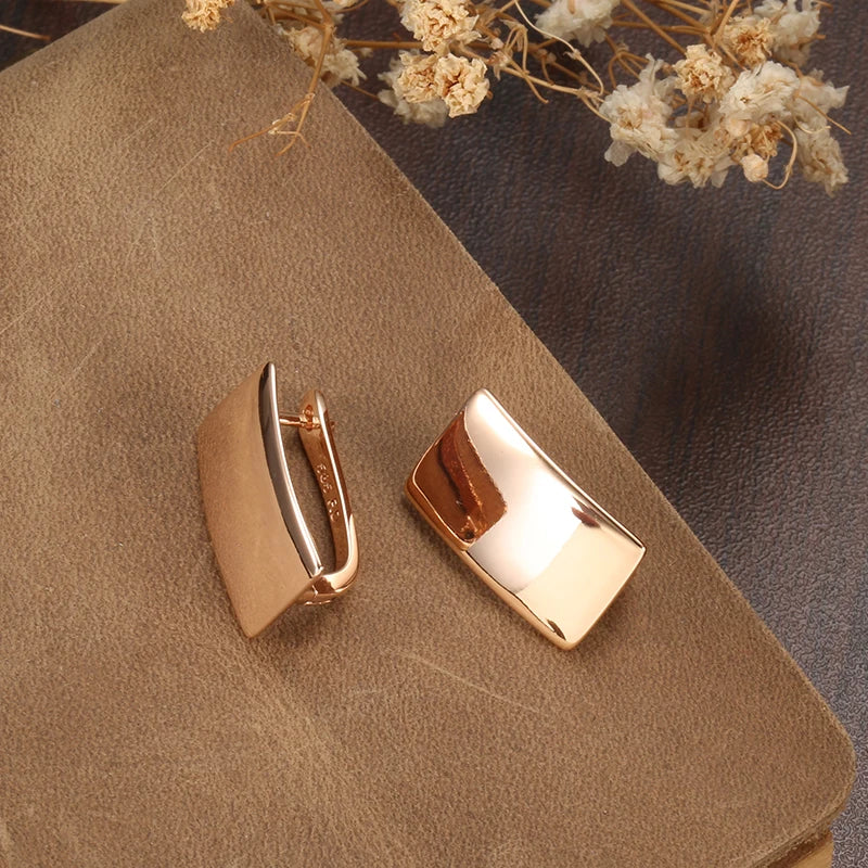 Boucles d’Oreilles Rose Scintillante