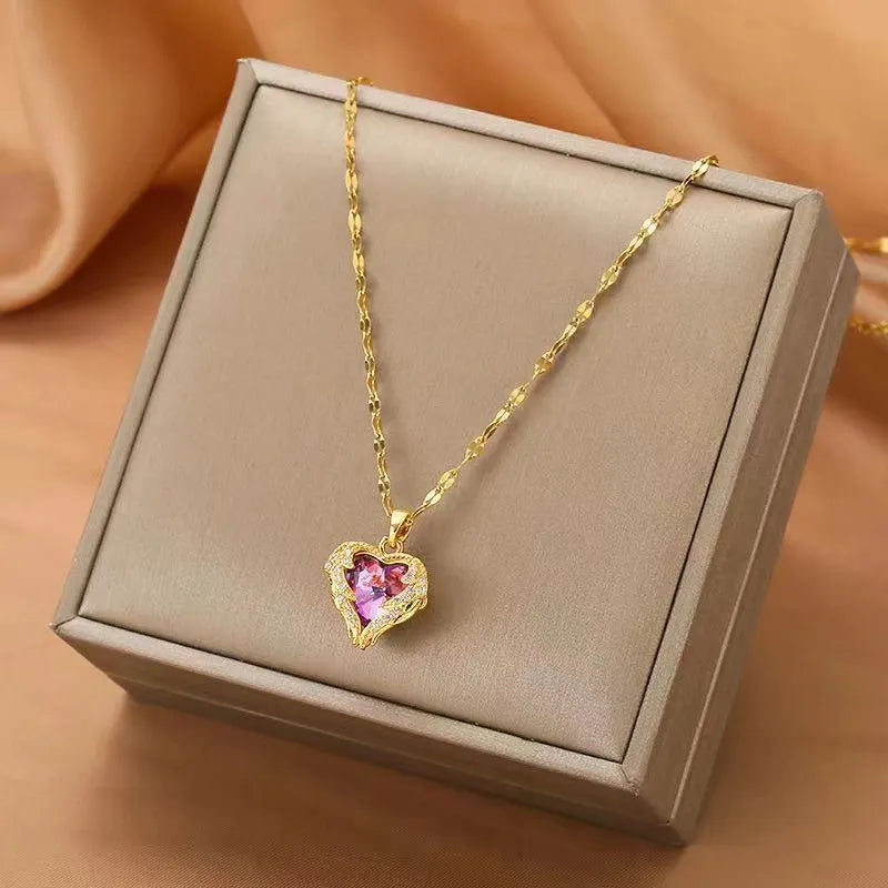Collier Cœur Délicat Or 18K