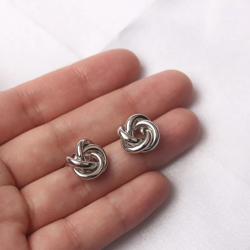 Boucles d’Oreilles Infini en Or 18K