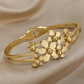 Bracelet Fleurs en Or