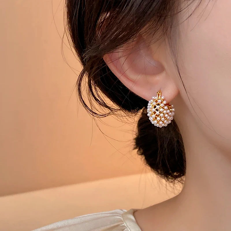 Boucles d’oreilles Perles Délicates