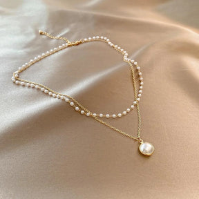 Collier Perlé Or 18K