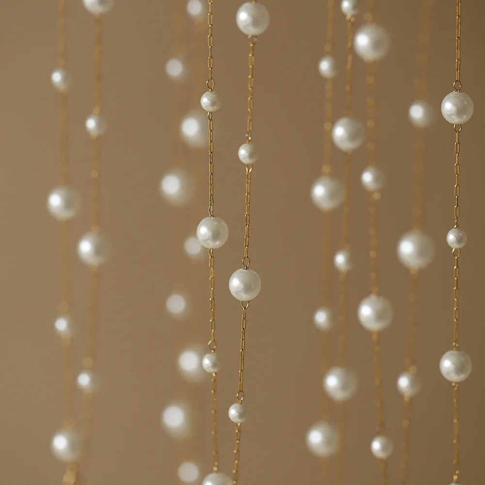 Ce Collier Double de Perles Glamour