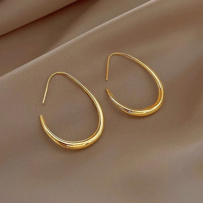 Boucles d’oreilles Ovale Géométrique