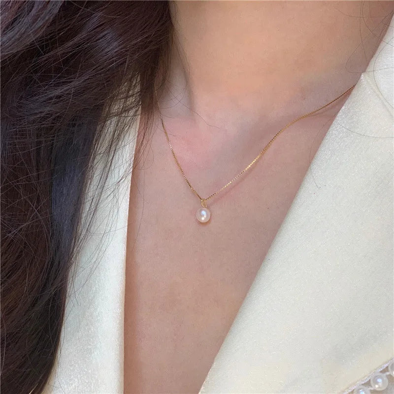 Collier Perle Scintillante