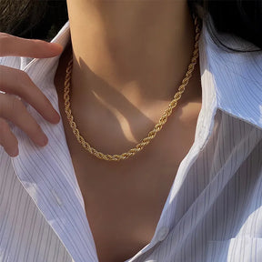 Collier Entrelacé Luxueux Ibiza