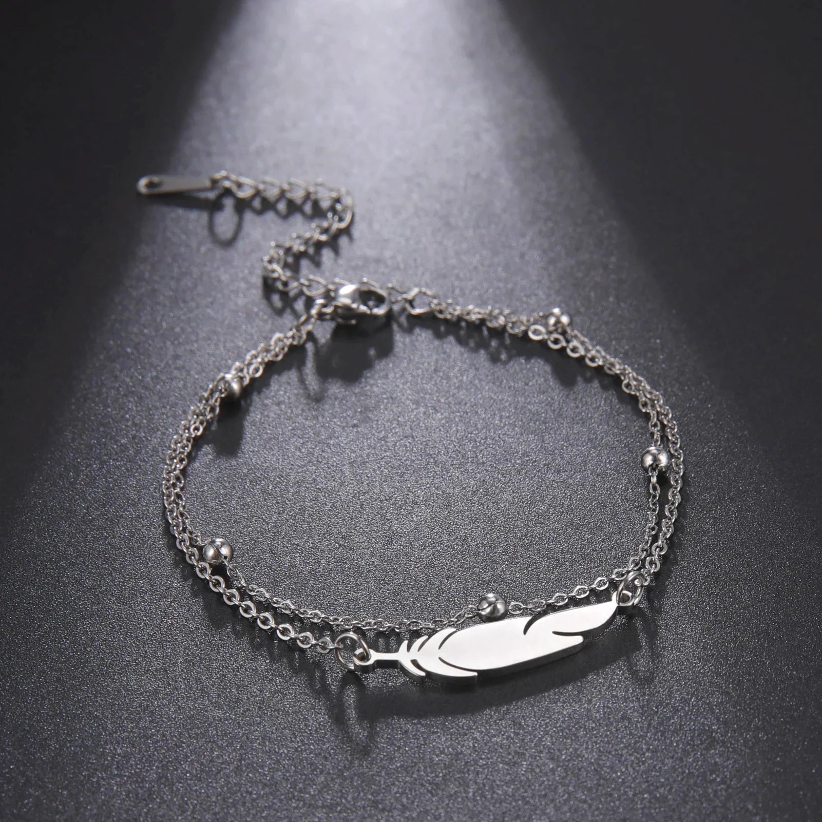 Bracelet de Cheville Nature Double