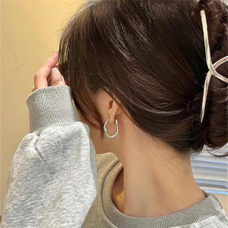 Boucle d’Oreille Créole Vintage