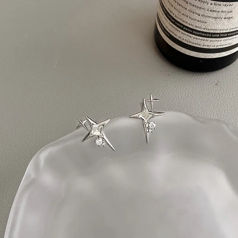 Boucles d’Oreilles Étoile Radieuse