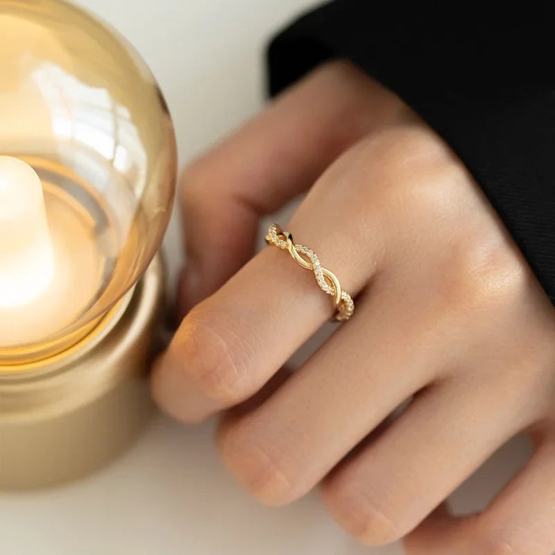Bague Luxury en Or sertie de Zircon