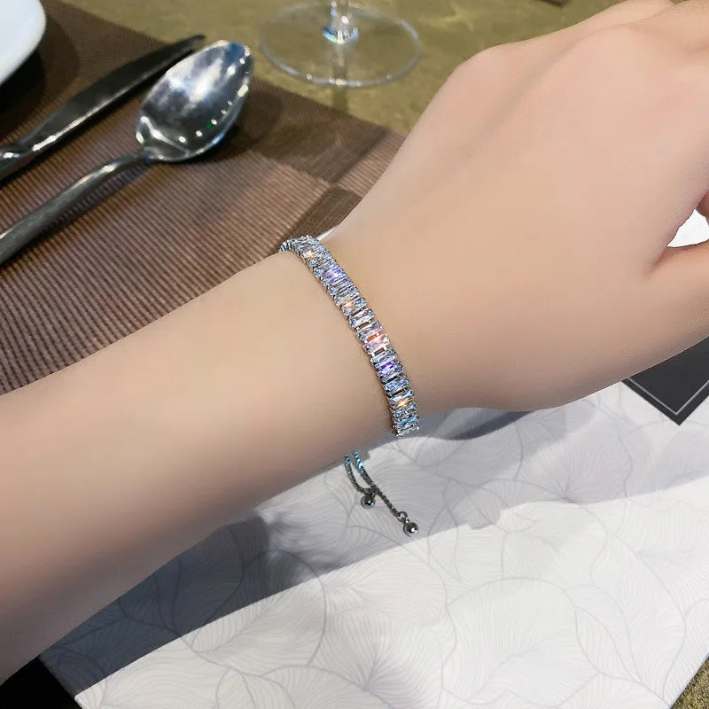 Bracelet Incrusté de Zircone Luxury