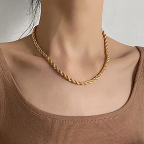 Collier Entrelacé Luxueux Ibiza