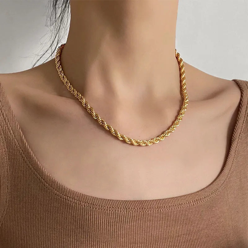 Collier Entrelacé Luxueux Ibiza