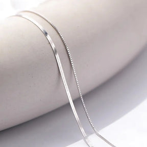 Collier Double Ibiza Argent