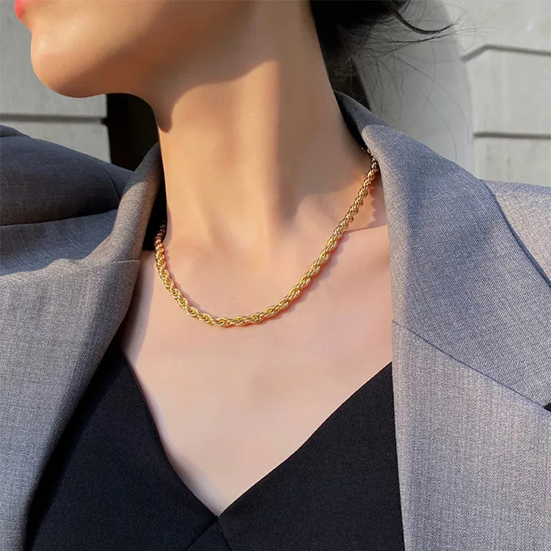 Collier Entrelacé Luxueux Ibiza