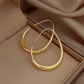 Boucles d’oreilles Ovale Géométrique