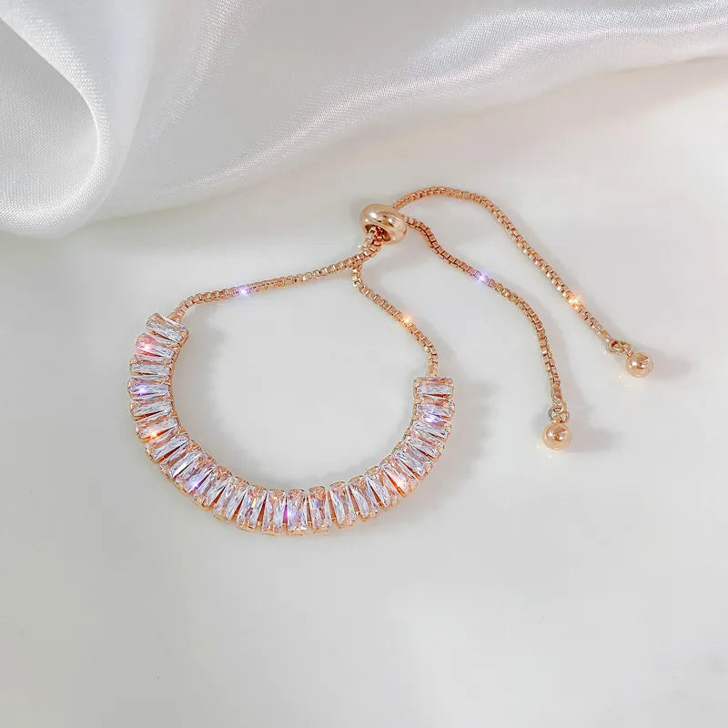 Bracelet Incrusté de Zircone Luxury
