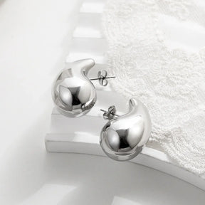 Boucles d’Oreilles Ovales Charme Céleste