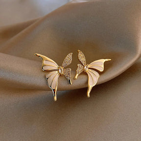 Boucles d’Oreilles Papillon avec Zircone