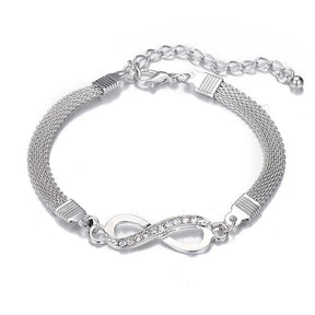 Bracelet Infini Sertie de Zircon