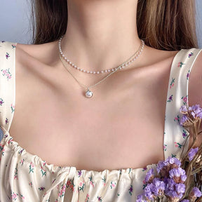 Collier Perlé Or 18K
