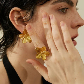 Bague Ajustable Fleur Radieuse