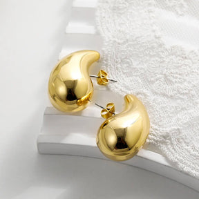 Boucles d’Oreilles Ovales Charme Céleste