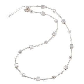 Collier Argent Vintage Romain