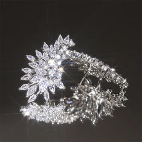 Boucles d’oreilles de Luxe avec Pierres en Zircon