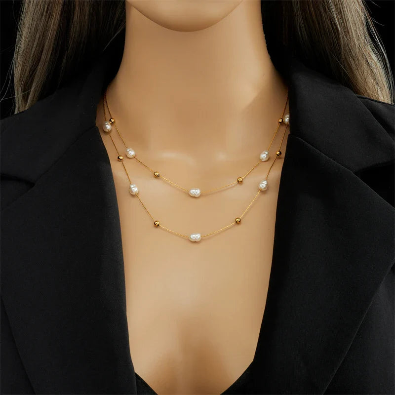 Collier Impérial Perlé