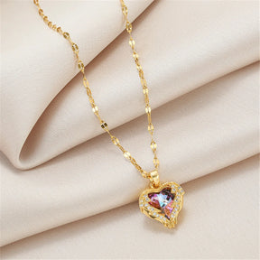 Collier Cœur Délicat Or 18K