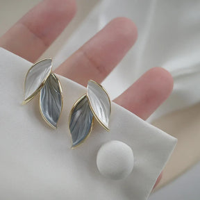 Boucles d’Oreilles Feuilles Délicates