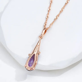 Collier Empire Sertie de Zirconium