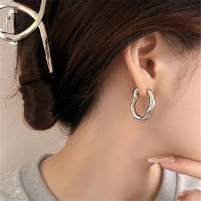 Boucle d’Oreille Créole Vintage